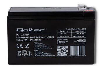 Batteria Qoltec per UPS 12V 9AH